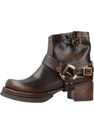 Botines con plataforma - marron