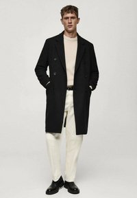 Mango Klassinen takki - black