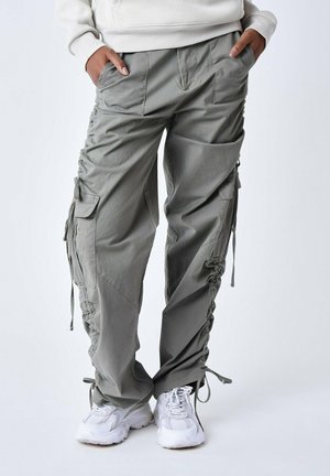 DROIT - Pantaloni cargo - olive
