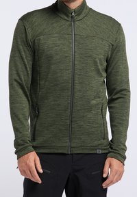 PYUA Felpa con zip - olive