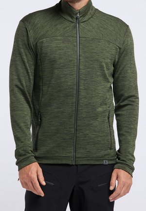 Sudadera con cremallera - olive