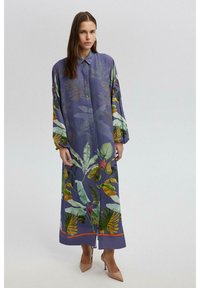Touché Privé PATTERNED - Maksi suknelė - navy blue
