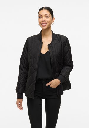 VILA Light jacket - black beauty