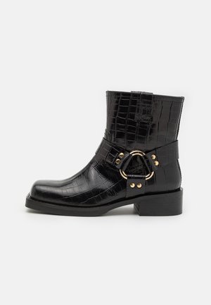 Cowboy-/Bikerlaarsjes - black