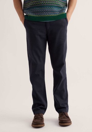Seasalt Cornwall, SEASALT CORNWALL TOLLGATE SLIM TROUSER - Trousers - navy - inkwell