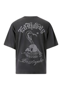 Ed Hardy T-shirts print - charcoal
