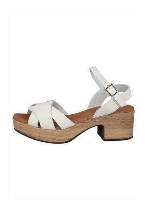 Sandalias con plataforma - hielo