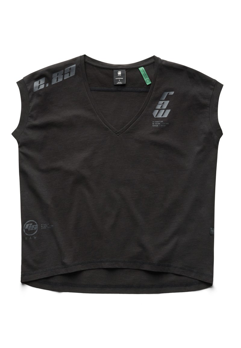 Damen T-Shirts | G-Star SPORTS BACK LOOSE T-Shirt print dk black/schwarz - ZB73130 Damen T-Shirts | G-Star SPORTS BACK LOOSE T-Shirt print dk black/schwarz - ZB73130