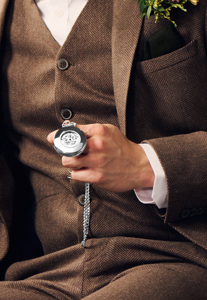 FAWLER EASTON - Klokke - steel  silver