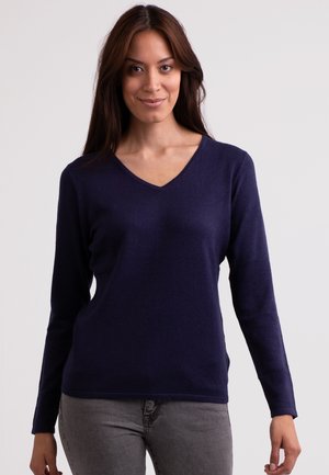 Pullover - marine blau