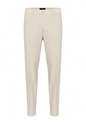 Matinique LIAM SLIM FIT - Chino - off white melange