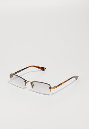 ENIGMATIC UNISEX - Saulesbrilles - antique gold-coloured /dark tort