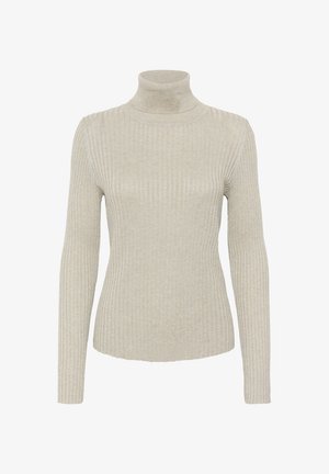 Karen by Simonsen ULIMA T NECK - Pulover - pumice stone