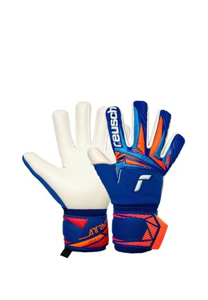ATTRAKT PROFI - Guanti da portiere - sharp blu/wht/shock orng