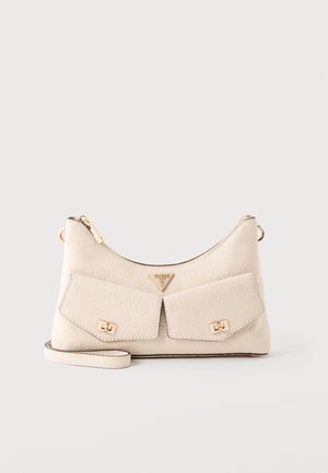 Guess, BLAKE SHOULDER BAG - Handtasche - bone