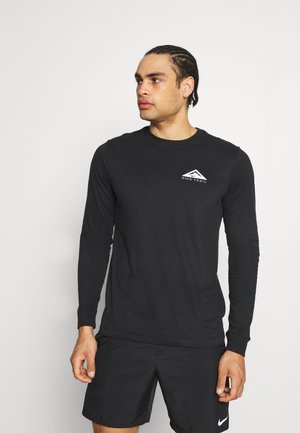 DRY TEE TRAIL - Camiseta de manga larga - black