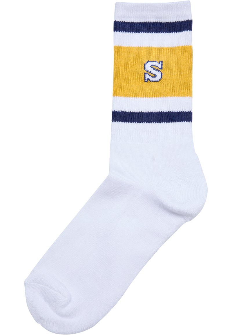 Urban Classics COLLEGE TEAM - Strømper - spaceblue californiayellow wht