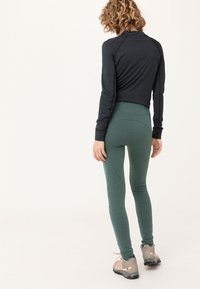 hessnatur FUNCTIONAL - Leggings - Byxor - islandgrün