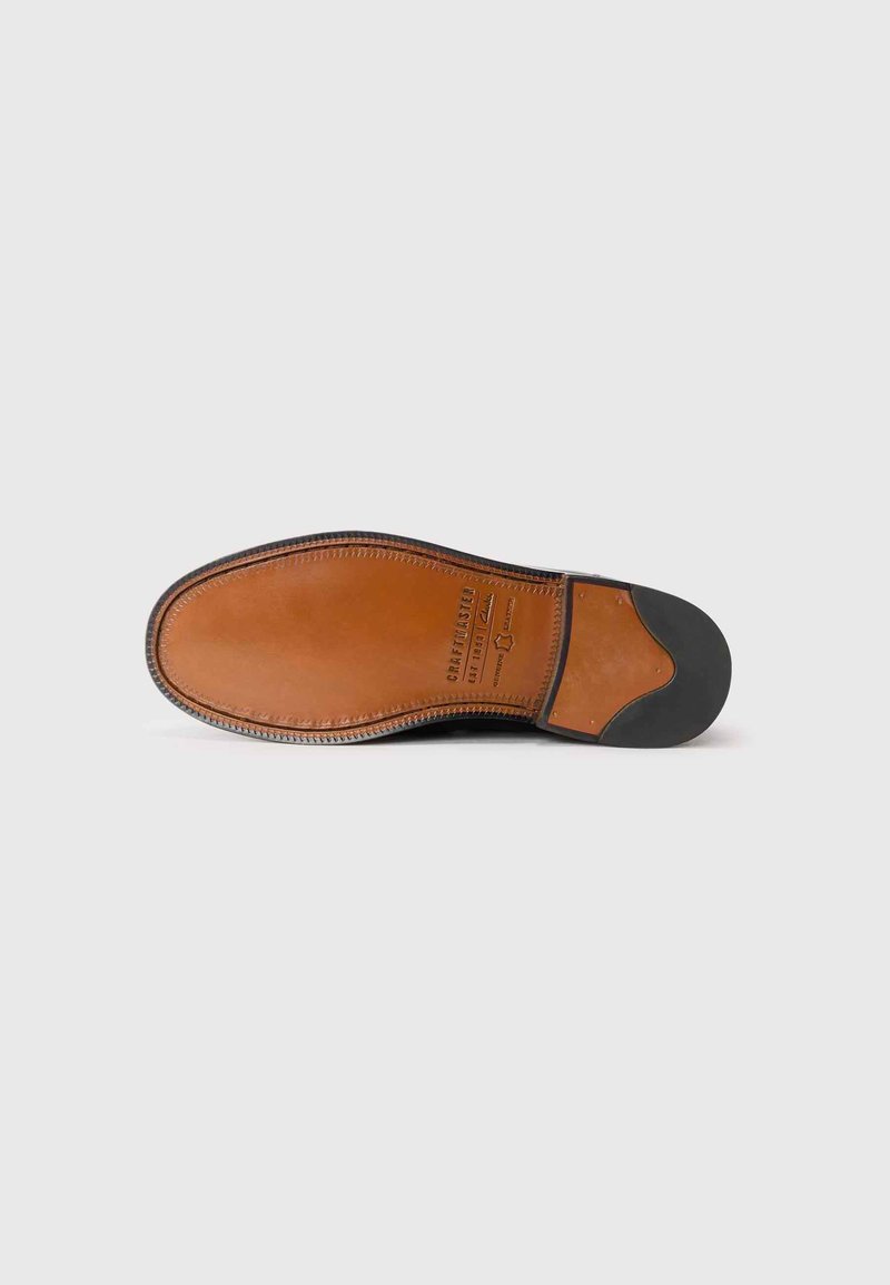 Clarks CRAFT JAMES LO - Instappers - black/zwart