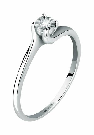 CHRIST Ring - weißgoldfarben