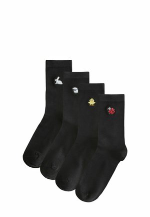 Next 4 PACK STANDARD - Socks - spring animals