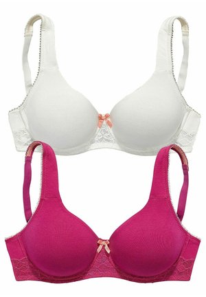 2 PACK - T-shirt bra - beere,mcreme