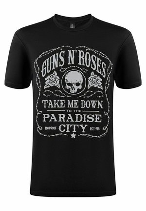 T-Shirt print - black