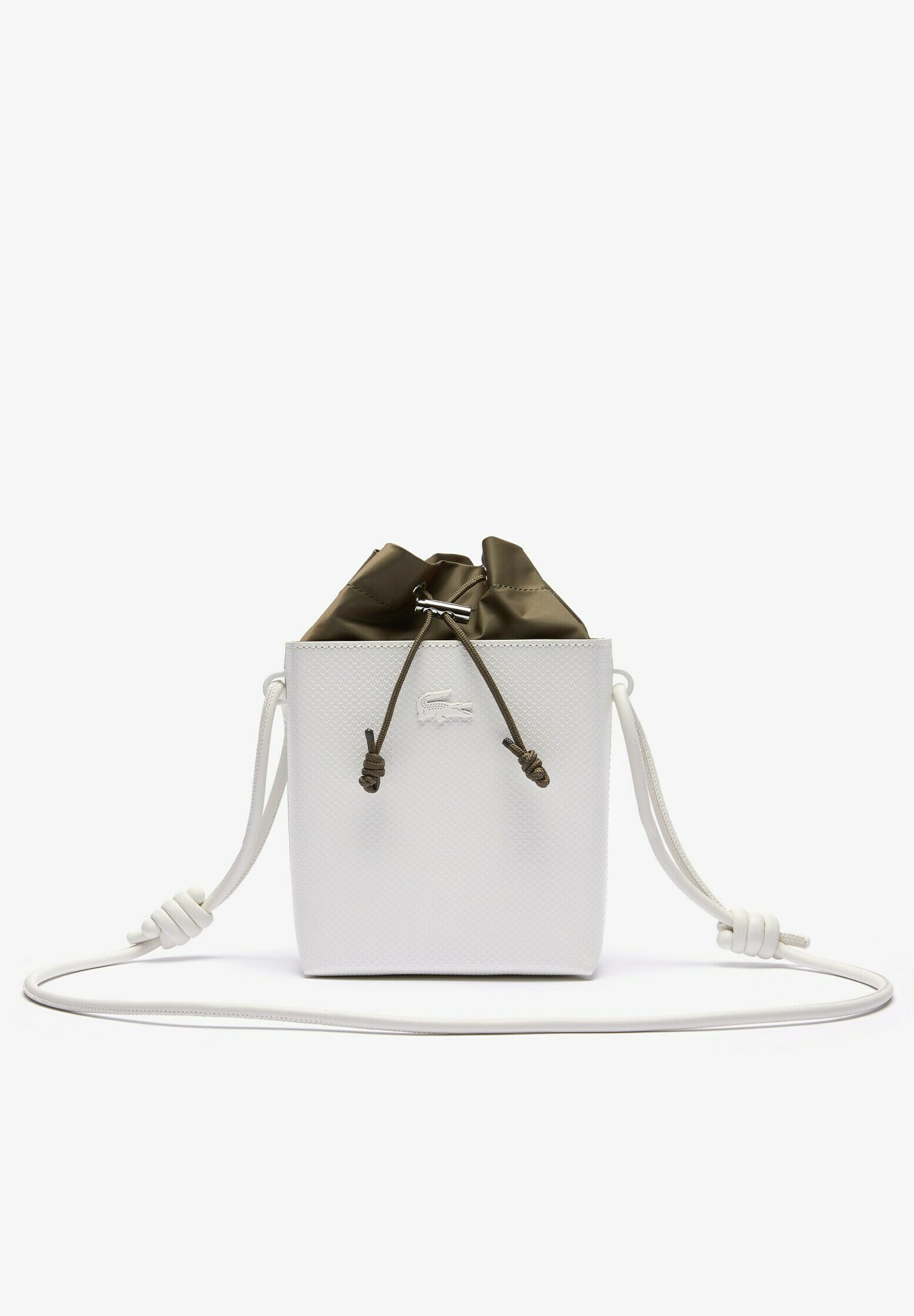 Lacoste NF3389CE - Bandolera - farine/blanco - Zalando.es