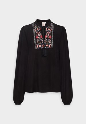 ONLY Tall ONLMARIE TOP - Pluus - black/embroidery