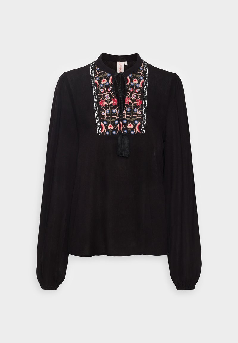ONLY Tall ONLMARIE TOP - Μπλούζα - black/embroidery