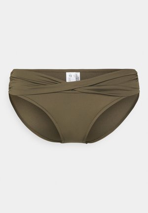 COLLECTIVE TWIST BAND HIPSTER - Bikini bottoms - dark olive