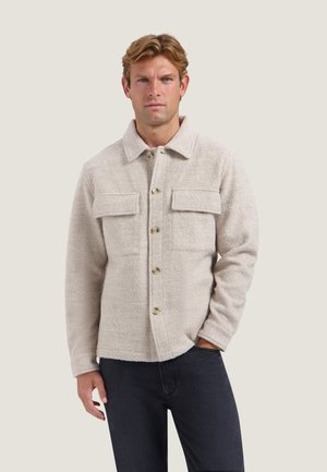 Dstrezzed, RILEY TEDDY OVERSHIRT - Summer jacket - sand