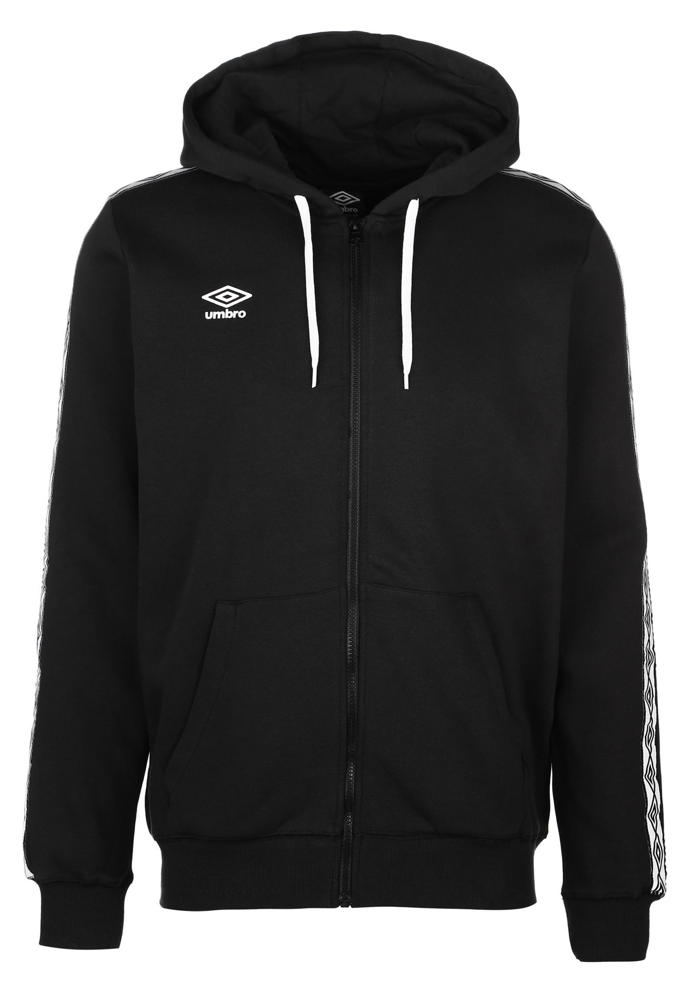 Umbro Felpa con zip - black/nero - Zalando
