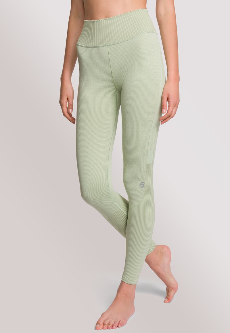 OCEANSAPART RILEY - Leggings - sage green