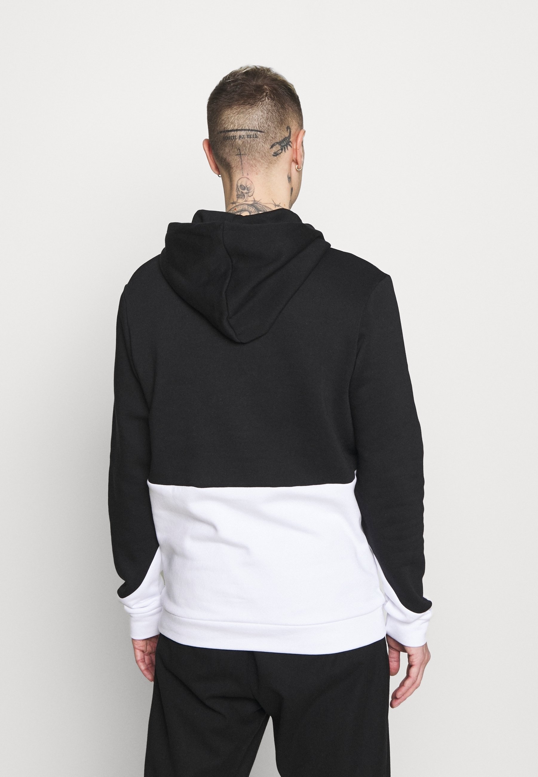 Mitad Negro Sudadera Blanco Y Negro Hombre Jack Jones Jersey Con - Main Image