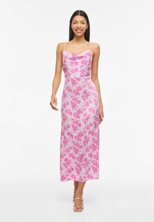 VILA, VIRAVENNA STRAP ANKLE DRESS - NOOS/OC - Robe longue - winsome orchid