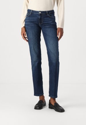 Bootcut-farkut - dark-blue denim