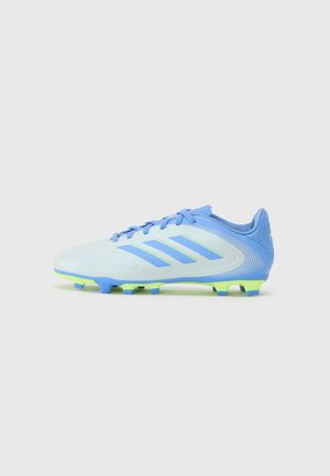 COPA PURE 3 CLUB FIRM/MULTI-GROUND KIDS - Scarpe da calcetto con tacchetti - halo blue/blue fusion/lucid lemon