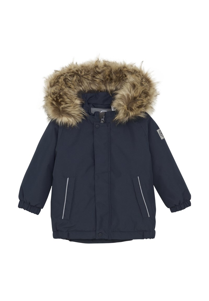 Color Kids WITH FAKE FUR - Vinterjacka - total eclipse