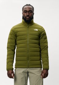 The North Face BELLEVIEW STRETCH DOWN JACKET - Casaco de penas - forest olive