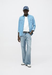 Jack & Jones JJESHERIDAN SHIRT - Košile - light blue denim