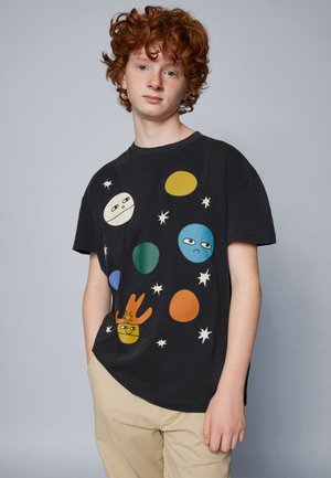T-shirt imprimé - black