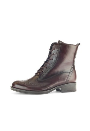 ELEGANTE - Lace-up ankle boots - braun