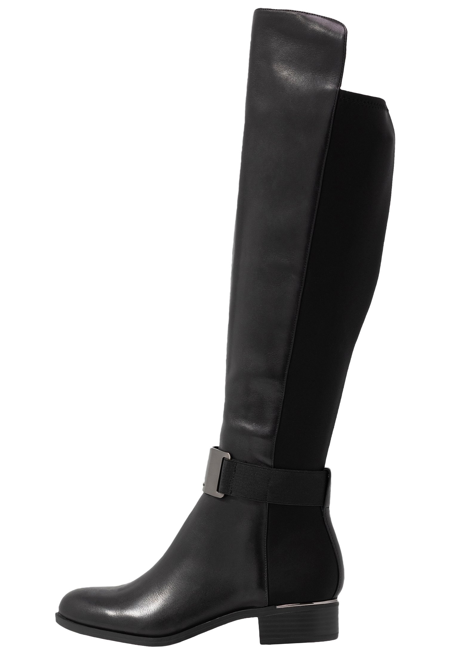 GENNIE Overknee laarzen blackgunmetal GENNIE Overknee laarzen blackgunmetal