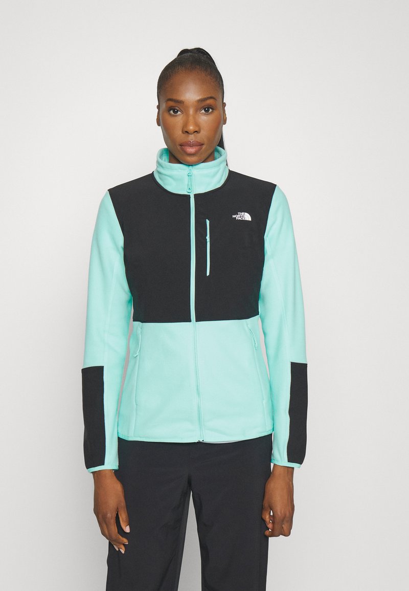 The North Face DIABLO MIDLAYER Fleece jacket powder teal/black
