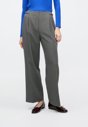 SOFT STRUCTURE MICRO PIN BELTED - Housut - dark grey