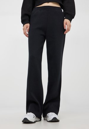 Terranova TUTA PESANTI WIDE - Pantaloni sportivi - nero