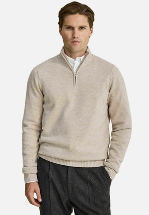 John Henric, Striktrøje - beige