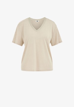 WE Fashion, Basic póló - beige