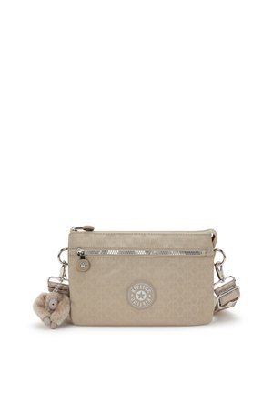 RIRI ZIP - Skuldertasker - glorious beige/silver